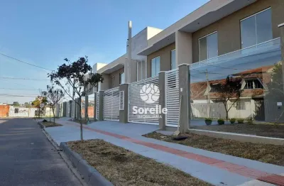 Sobrado com 3 dormitórios à venda, 149 m² por r$ 729.000,00 - cidade jardim - são josé dos pinhais/pr