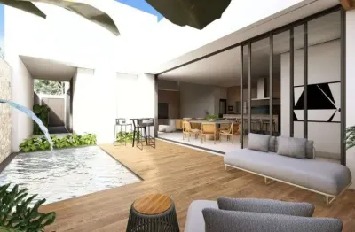 Casa em construção para venda com 4 quartos, piscina e escritório em jardim europa - rio verde - go