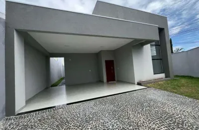 Casa à venda com 3 suítes, churrasqueira, armários e estética moderna em rio verde - go