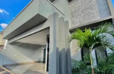Casa à venda com churrasqueira, 3 quartos, piscina com cascata e espaço amplo em rio verde - go