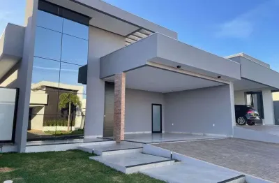 Casa de condomínio para venda com 3 suites e piscina em rio verde - goiás