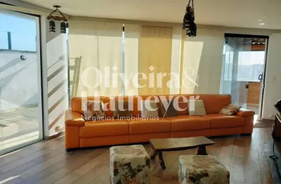 Cobertura com 3 quartos à venda na rua das aningas, 2, vila parque jabaquara, são paulo, 220 m2 por r$ 890.000