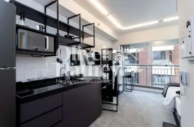 Flat com 1 quarto à venda na alameda jauaperi, 299, moema, são paulo, 21 m2 por r$ 600.000