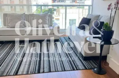Apartamento com 2 quartos à venda na viaduto santo amaro, 3131, brooklin paulista, são paulo, 58 m2 por r$ 1.250.000