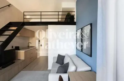 Apartamento com 1 quarto à venda na rua francisco leitão, 255, pinheiros, são paulo, 35 m2 por r$ 600.000