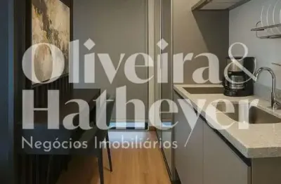 Flat com 1 quarto à venda na rua cancioneiro de évora, 85, santo amaro, são paulo, 21 m2 por r$ 650.000