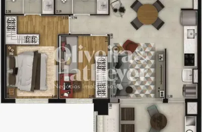 Apartamento com 2 quartos à venda na rua machado bittencourt, 420, vila clementino, são paulo, 66 m2 por r$ 1.230.000