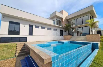 Casa residencial à venda, condomínio campo de toscana, vinhedo - sp