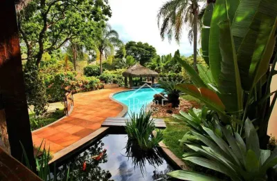 Casa com 5 quartos para alugar- condomínio estância marambaia - vinhedo/sp