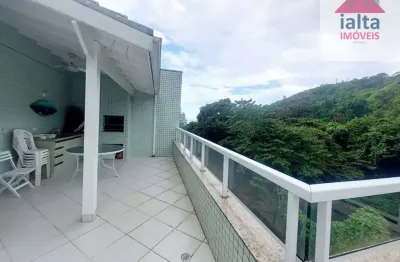 Cobertura com 03 suítes e 03 vagas na praia grande - ubatuba/sp