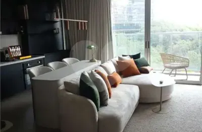 Apartamento para alugar com 1 quarto, sendo 1 suíte,  no condomínio edificio w residences, são paulo - sp