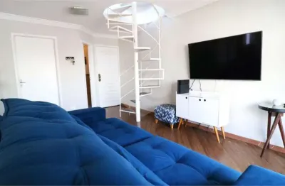 Cobertura à venda com 3 quartos, sendo 2 suítes,  no condomínio planalto plaza, são paulo - sp