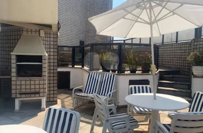 Cobertura à venda com 4 quartos, sendo 2 suítes,  no condomínio parque dos jacarandás, são paulo - sp