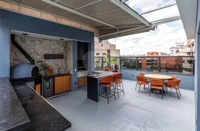 Cobertura à venda com 4 quartos, sendo 4 suítes,  no condomínio renoir, são paulo - sp