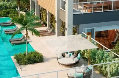 Apartamento à venda com 2 quartos, sendo 1 suíte,  no condomínio brooklin bricks, são paulo - sp