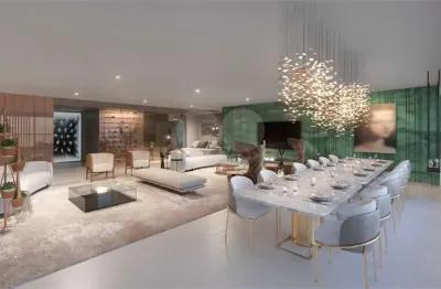 Apartamento à venda com 4 quartos, sendo 4 suítes,  no condomínio moema by yoo, são paulo - sp