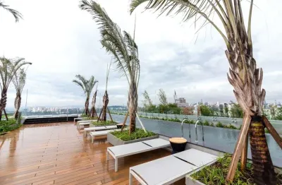 Apartamento para alugar com 1 quarto, sendo 1 suíte,  no condomínio River One, São Paulo - SP