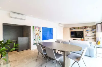 Cobertura à venda com 2 quartos, sendo 2 suítes,  no condomínio galeria guedala, são paulo - sp