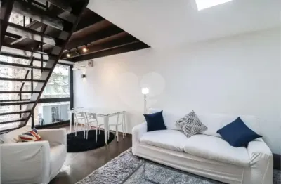 Apartamento para alugar com 1 quarto, sendo 1 suíte,  no condomínio Loft Itaim Bibi, São Paulo - SP
