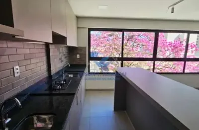 Apartamento para aluguel com 49 m² e 1 quarto em vila santa tereza, bauru - sp