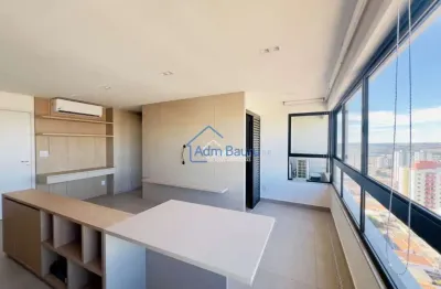 Apartamento para aluguel com 49,5 m² e 1 quarto em vila santa tereza, bauru - sp