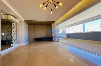 Apartamento para aluguel com 143 m² e 3 quartos em vila aviação, bauru - sp