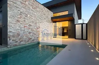 Casa em condomínio para aluguel e venda com 199,72 m² e 3 quartos em samambaia parque residencial, bauru - sp