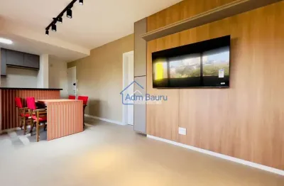 Apartamento para aluguel com 78 m² e 3 quartos em vila aviação, bauru - sp