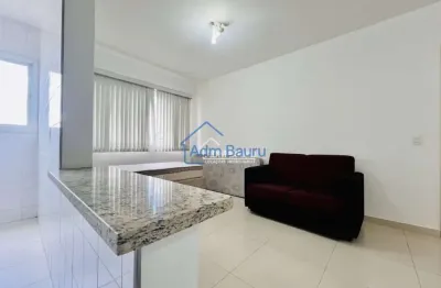 Apartamento para aluguel com 46,62 m² e 1 quarto em jardim brasil, bauru - sp