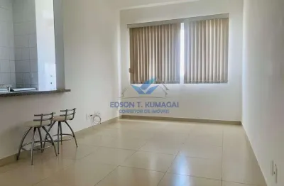 Apartamento para aluguel com 46,62 m² e 1 quarto em jardim brasil, bauru - sp
