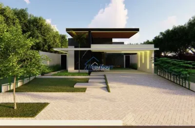 Casa em condomínio para venda com 211,65 m² e 3 quartos em vila industrial, bauru - sp