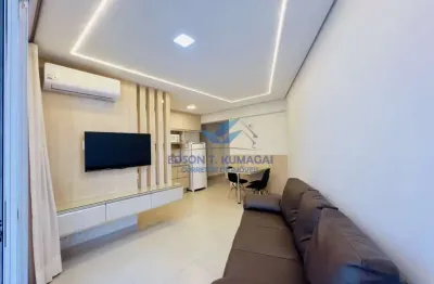 Apartamento para aluguel com 49 m² e 1 quarto em jardim infante dom henrique, bauru - sp