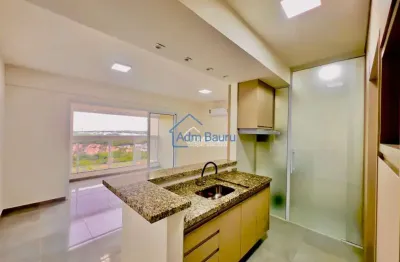 Apartamento para venda com 70,99 m² e 2 quartos em jardim solange, bauru - sp