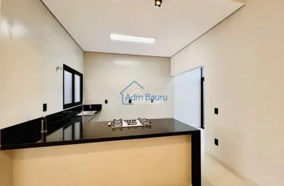 Casa para venda com 136 m² e 3 quartos em jardim solange, bauru - sp