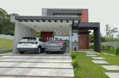 Casa - sobrado à venda no condomínio reservas do lago