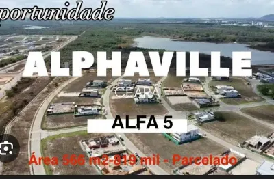 Lote maior 566m² alfa 5 cidade alfa - eusébio - ce, entrega em dezembro de 2026- parcelado