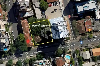 Terreno à venda na rua osvaldo aranha, 233, centro, são leopoldo por r$ 2.200.000