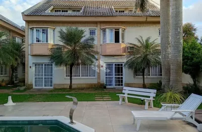 Casa em condomínio fechado com 3 quartos à venda na rua vereador antônio ferreira alves, 570, centro, canoas por r$ 500.000