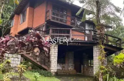 Casa em condomínio fechado com 3 quartos à venda na joaquim criminal da silveira, 124, serrinha do alambari (agulhas negras), resende por r$ 850.000
