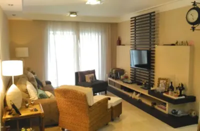 Apartamento com 4 dormitórios sendo duas suítes e 170m² à venda no condomínio saint paul em alphaville.