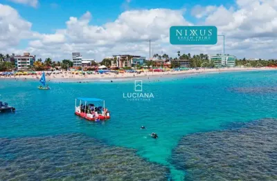 Nixxus beach prime! apartamentos no melhor trecho da praia de porto de galinhas!