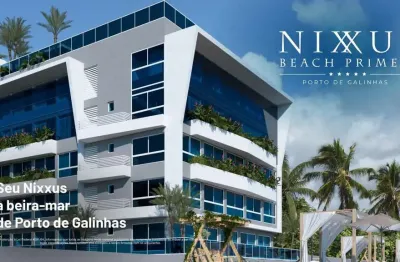 Nixxus beach prime ii! apartamentos no melhor trecho da praia de porto de galinh