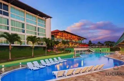 Oportunidade! flat à venda no villa hípica resort 3 quartos