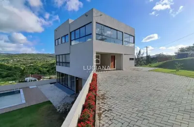 Alto padrão! casa com 5 quartos em condomínio fechado - gravatá/pe