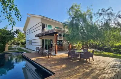 Alto padrão! excelente casa com 6 suítes em condomínio referência!