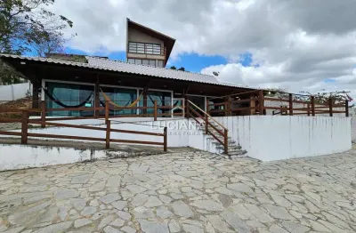 Vista incrível! casa com 3 suítes em condomínio country - gravatá/pe