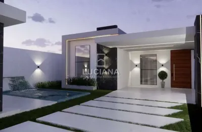 Acesso asfaltado! casa com 3 quartos e piscina fora de condomínio em gravatá/pe