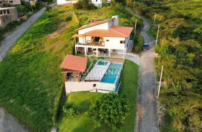 Alto padrão! casa com 4 suítes e vista em condomínio - gravatá/pe