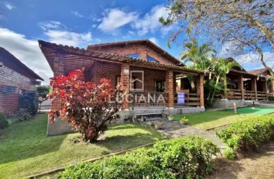 Confira! casa com 4 quartos mobiliada em condomínio fechado - gravatá/pe