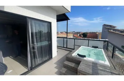 Cobertura a venda nas palmeiras, 1 quarto com área de lazer e hidro, cabo frio/rj, por r$ 400 mil!